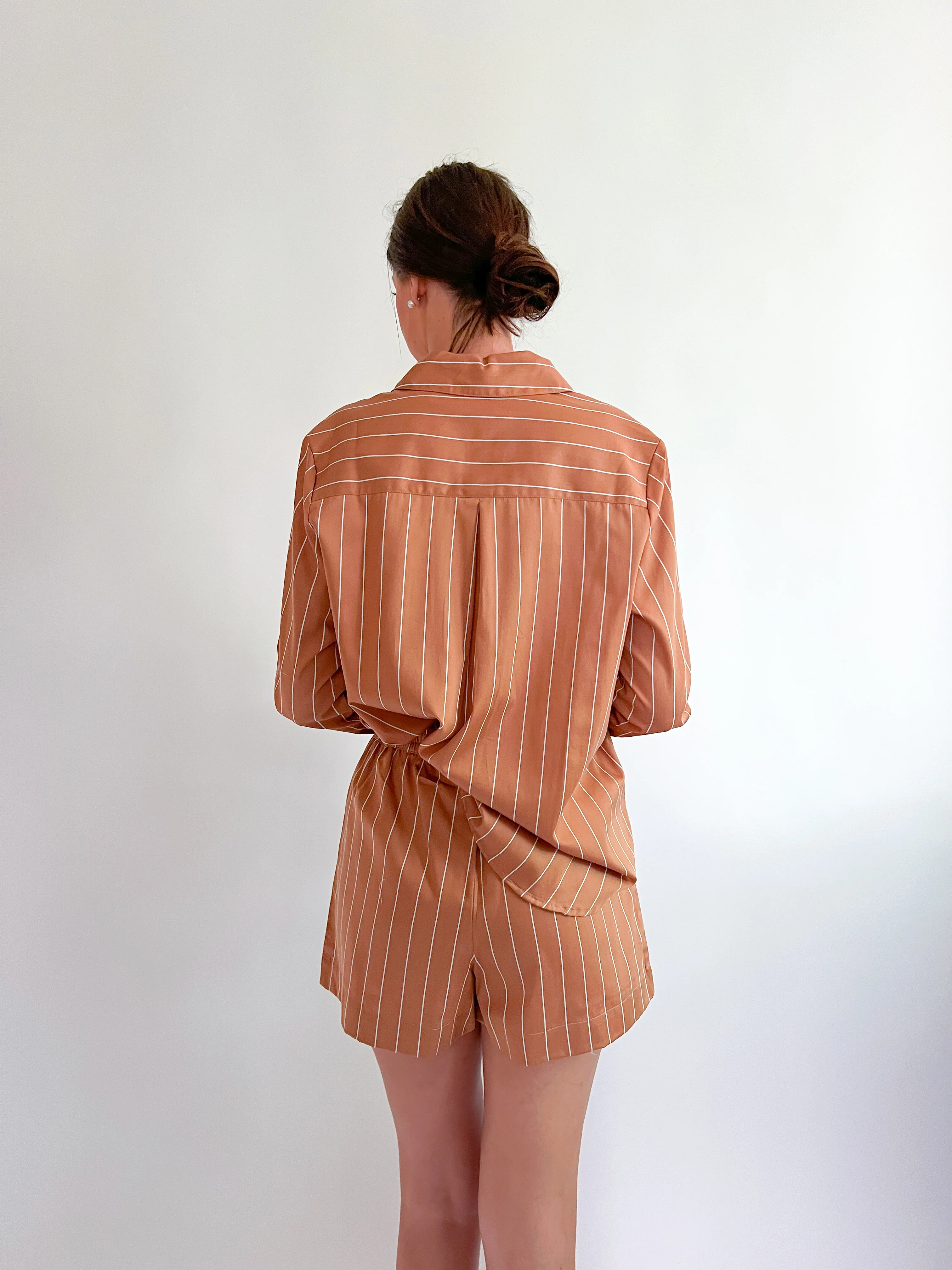 Alexis Poplin Fine Line Shirt - Image 2