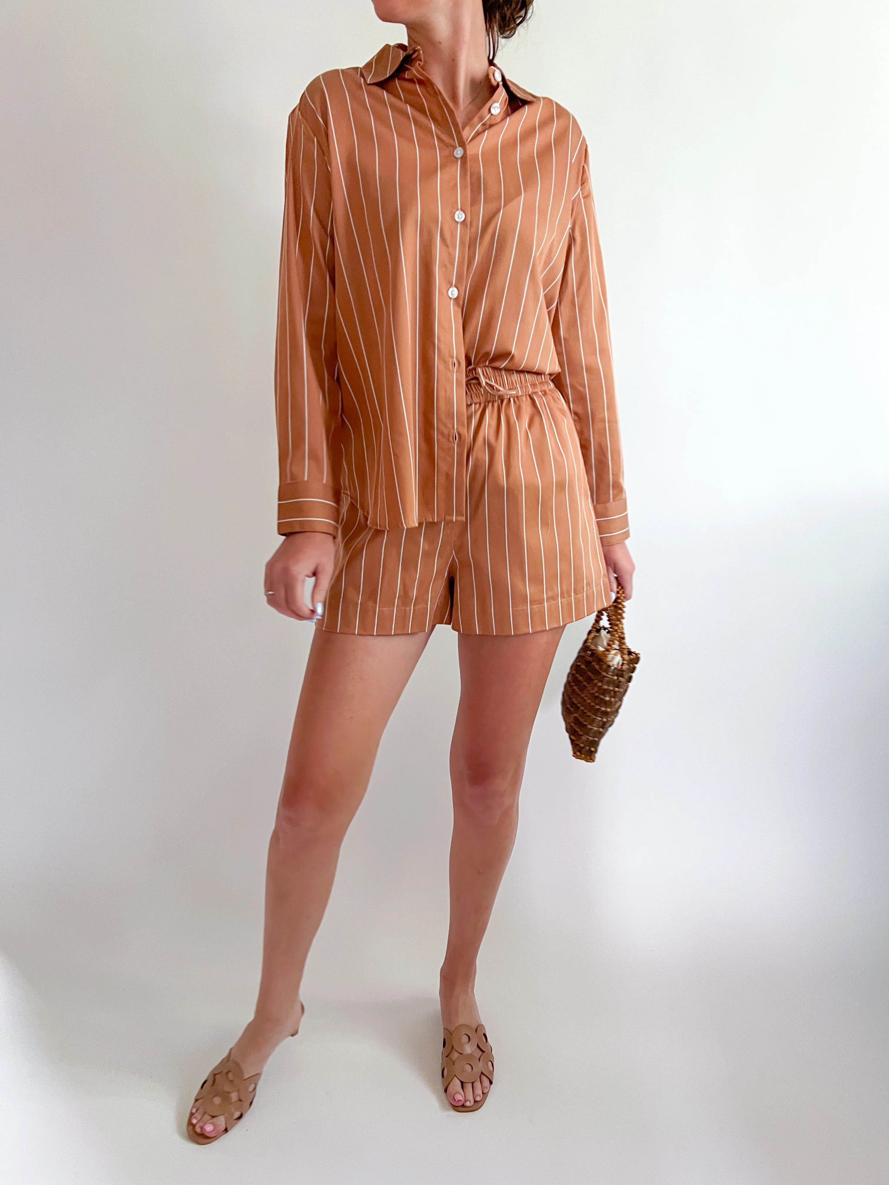 Alexis Poplin Fine Line Shirt - Image 3
