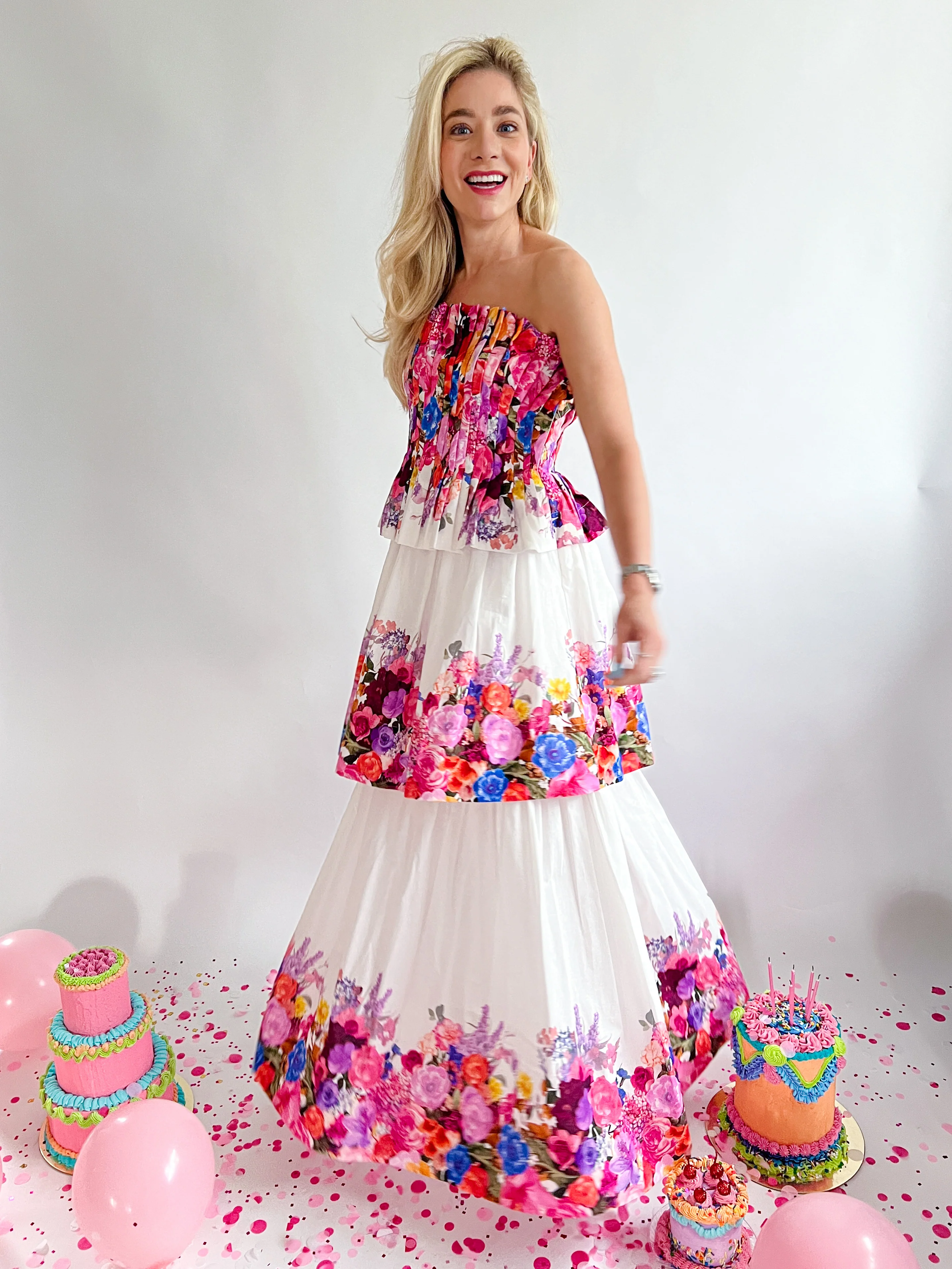 Alice Tiered Gown - Image 3