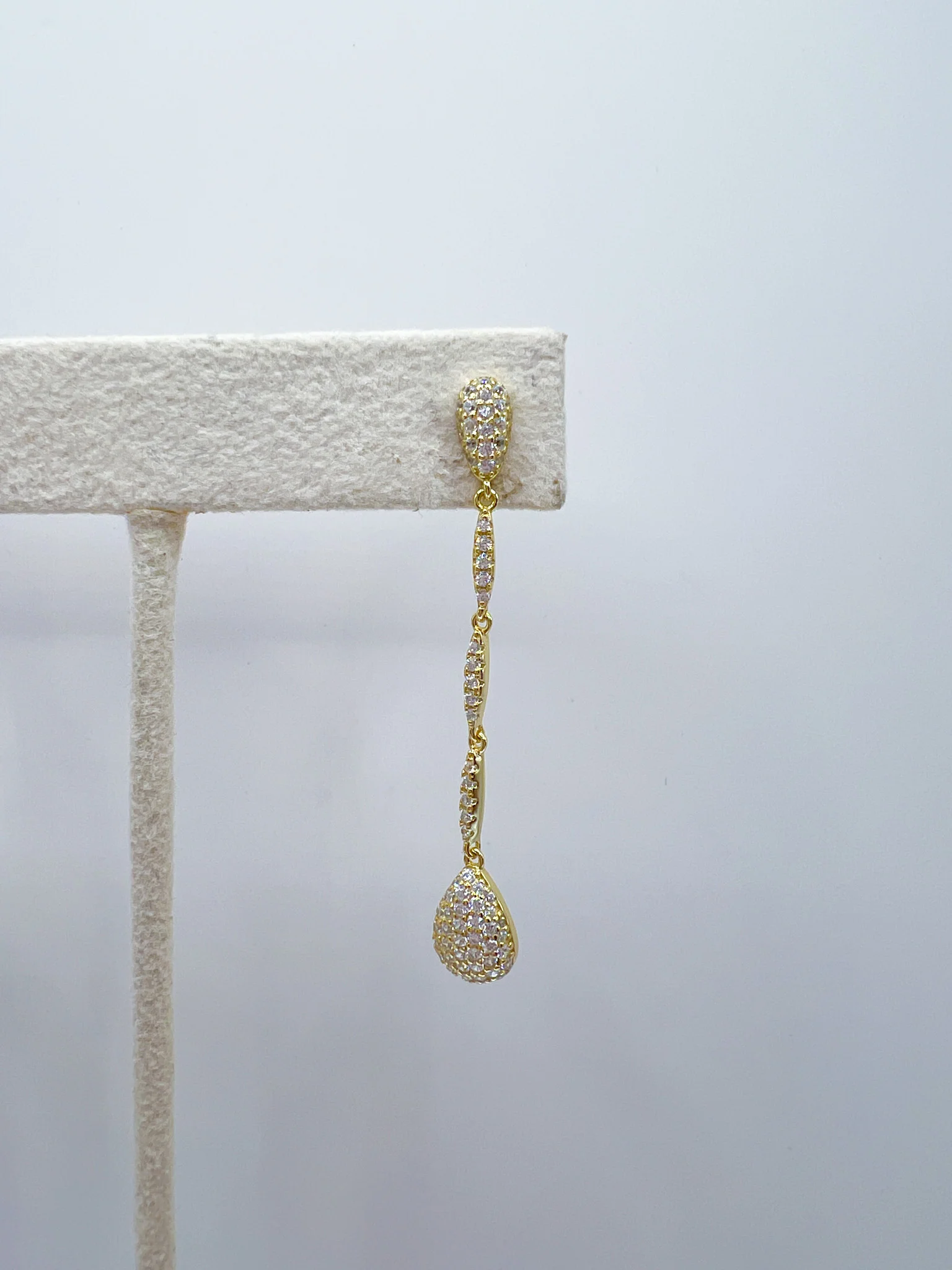 Alina Cz Drop Earring - Image 2