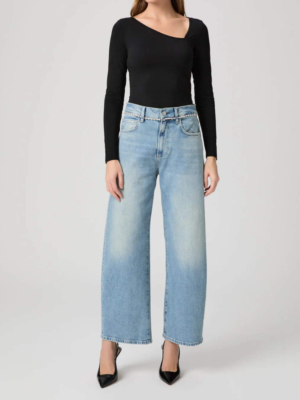 Arellia Cosmic Embellished Ankle Denim - Image 2