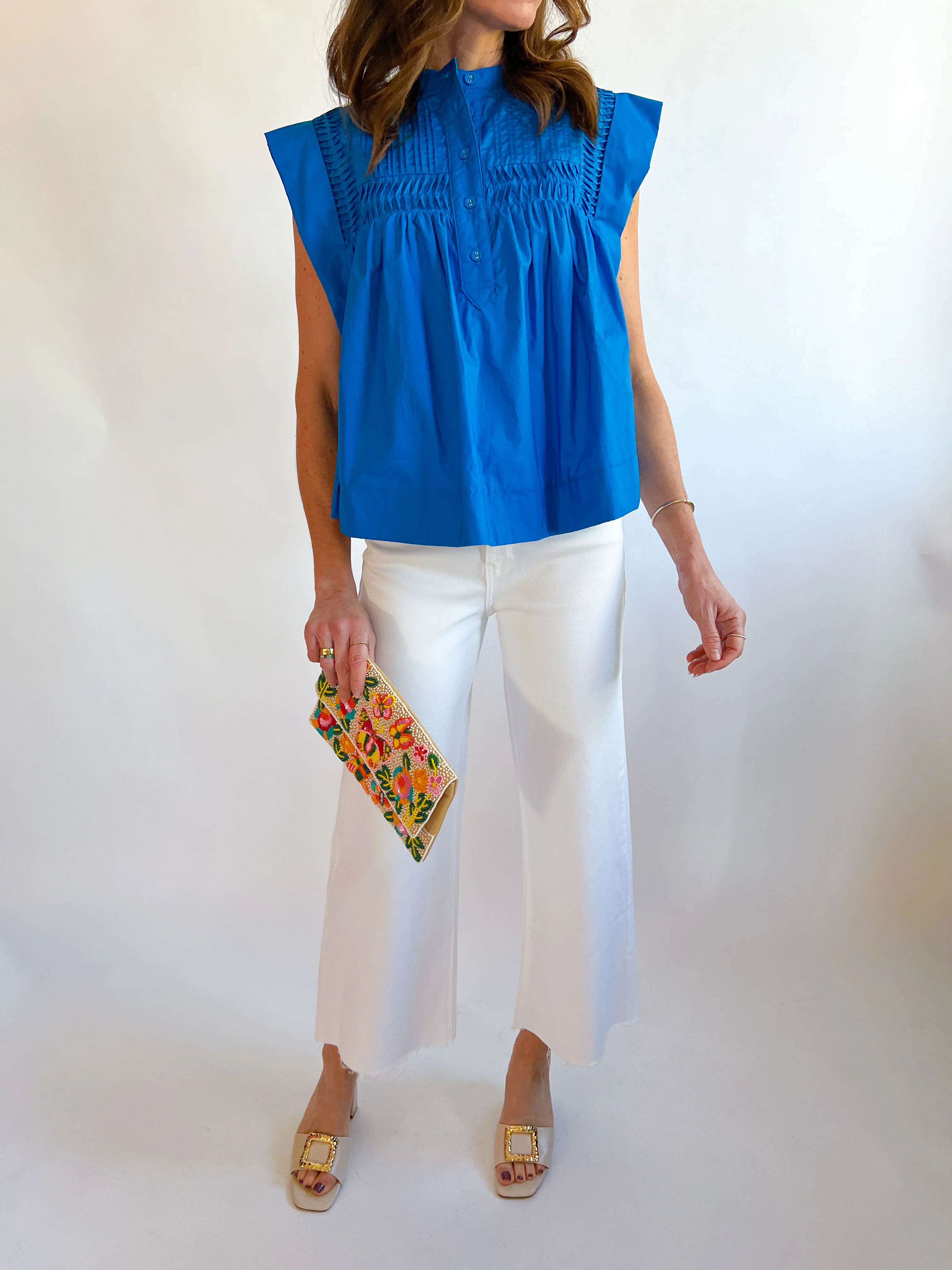 Poplin Smock Top - Image 2