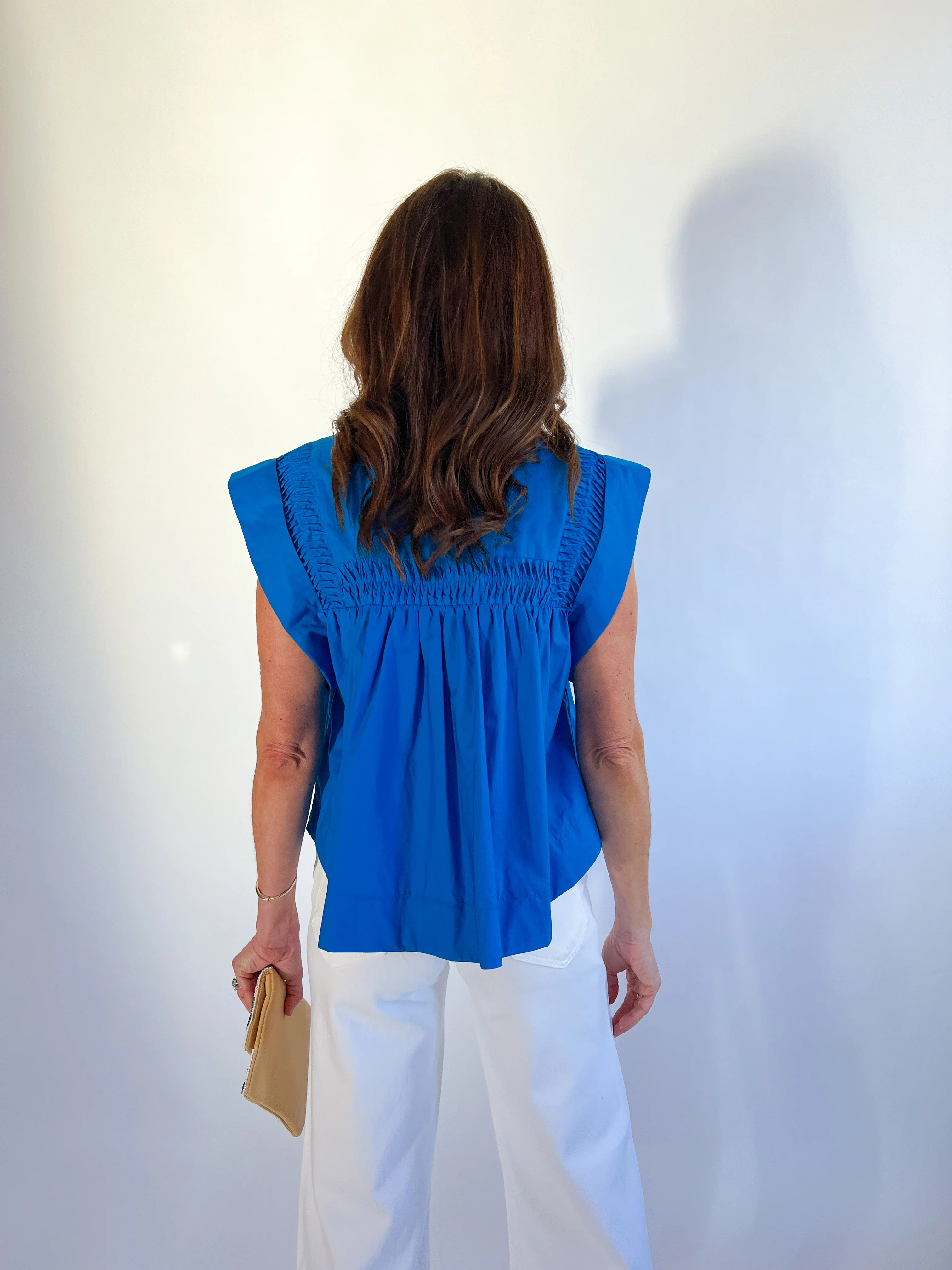 Poplin Smock Top - Image 3