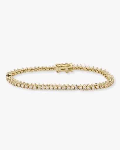 Baby Not Your Basic Tennis Bracelet 2mm - Image 2