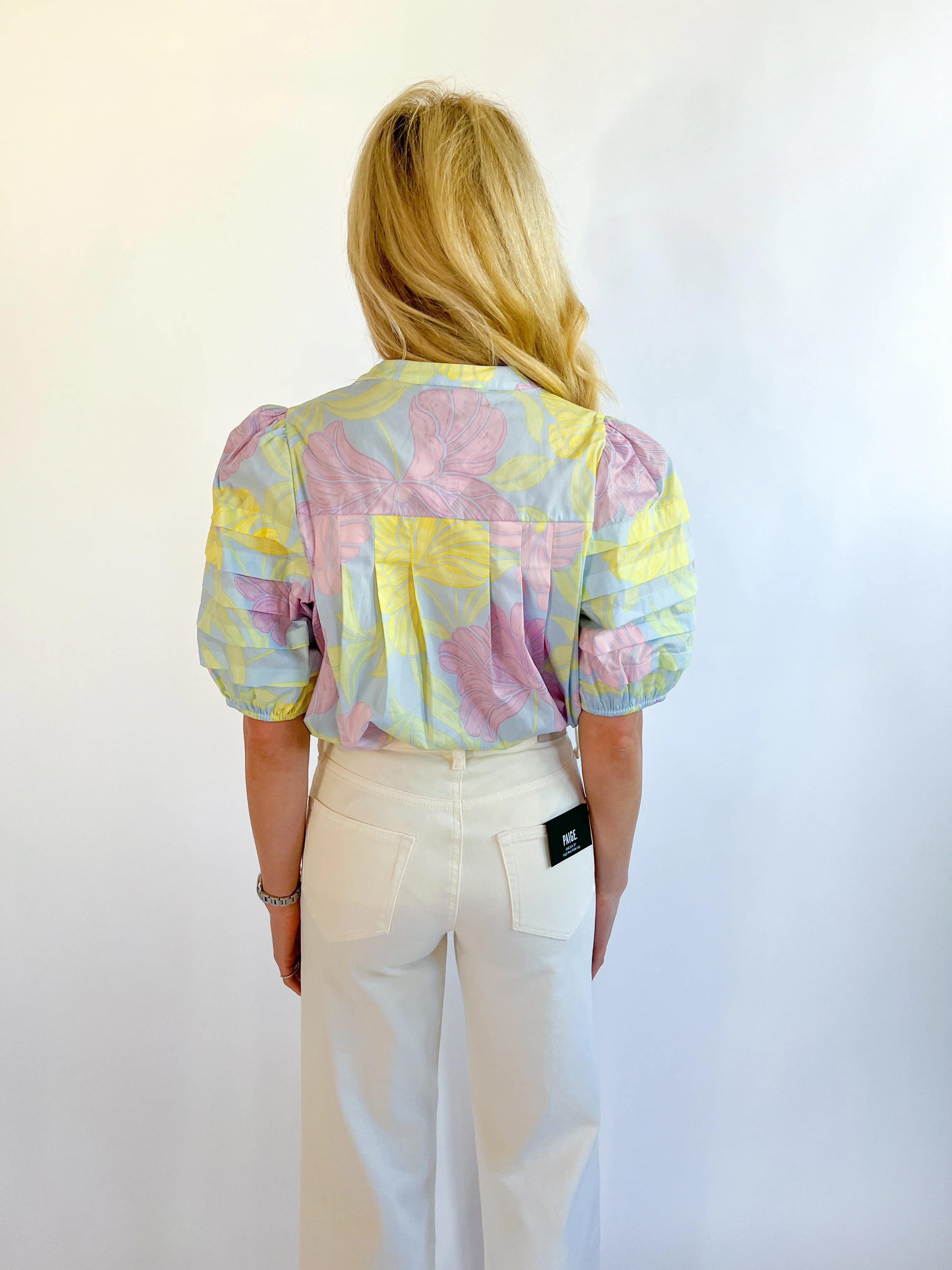 Brisa Floral Button Down Top - Image 2