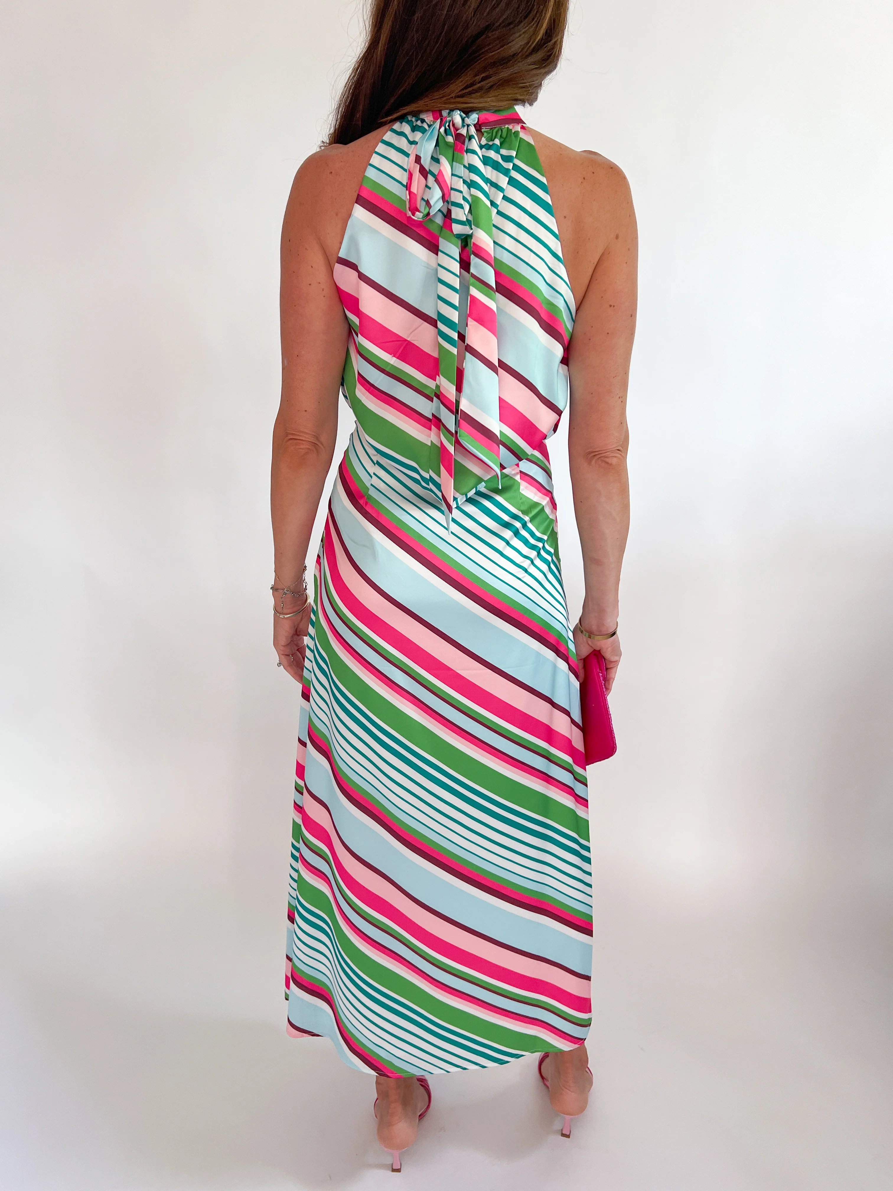 Multi Stripe Maxi Skirt - Image 3