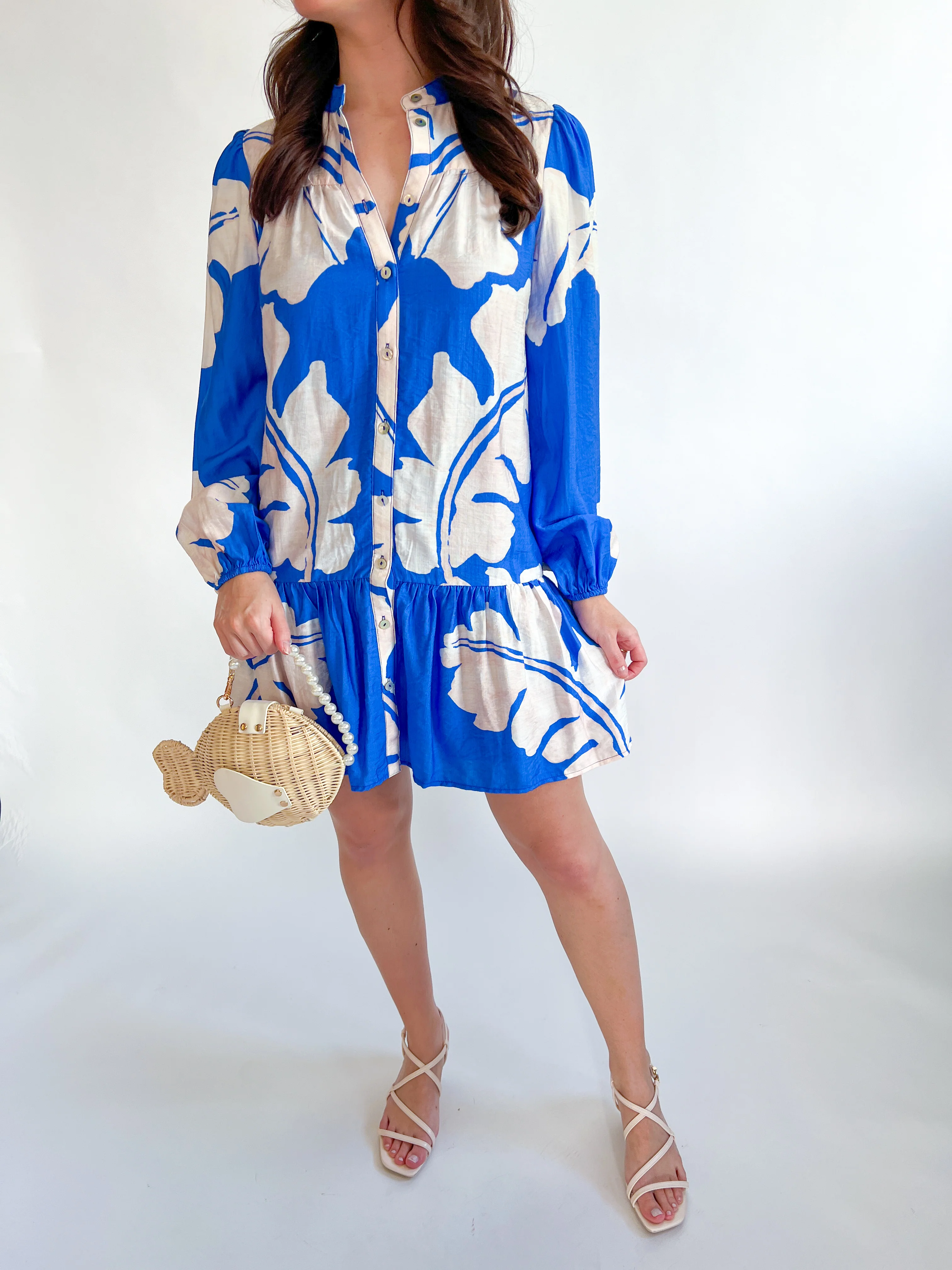 Ella Long Sleeve Mini Dress - Image 3