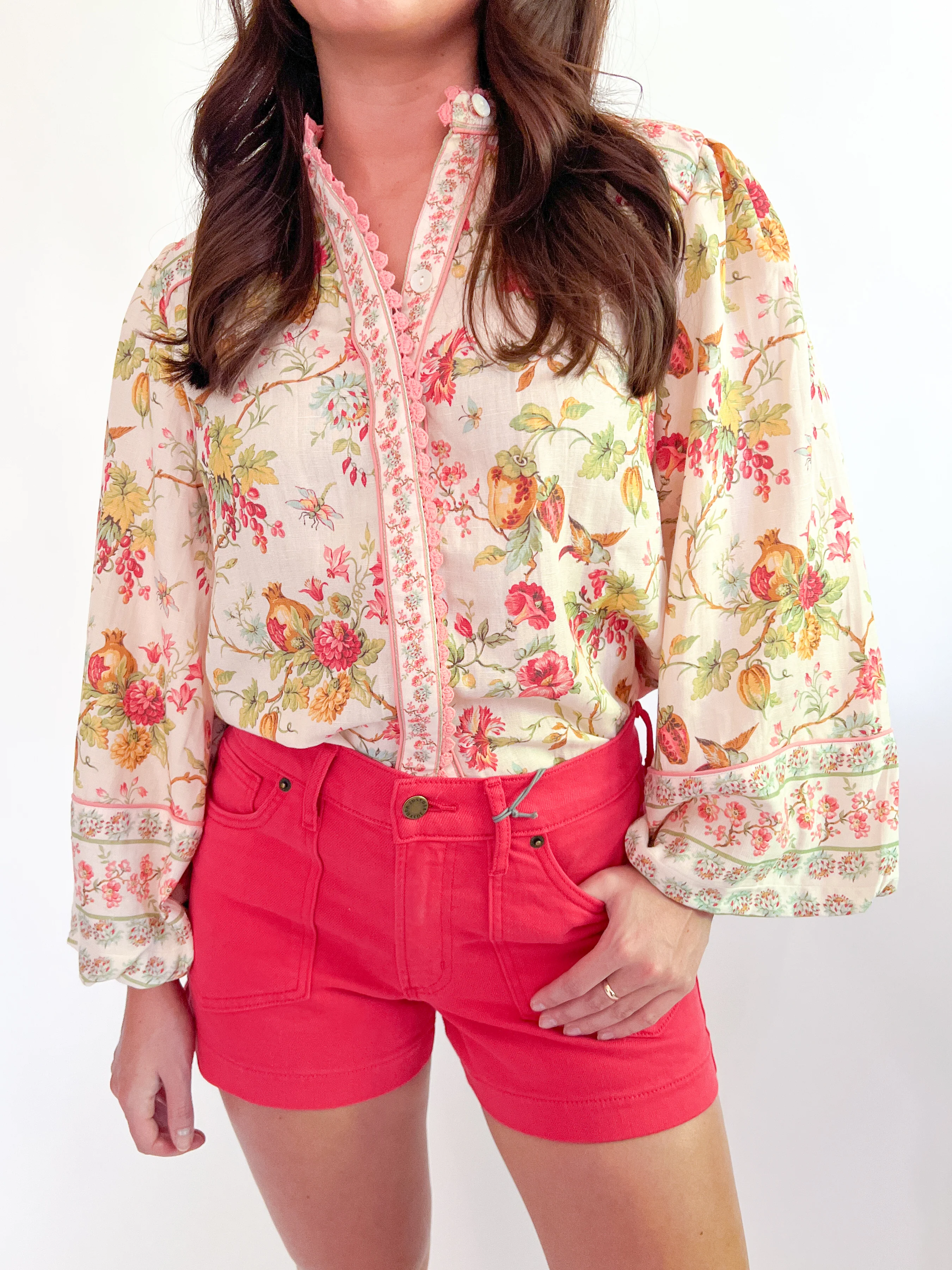 Emily Bubble Sleeve Top