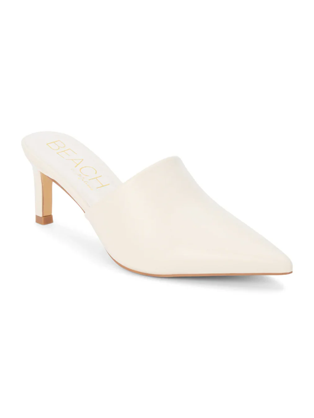Garrett Ivory Pointed Toe Heel