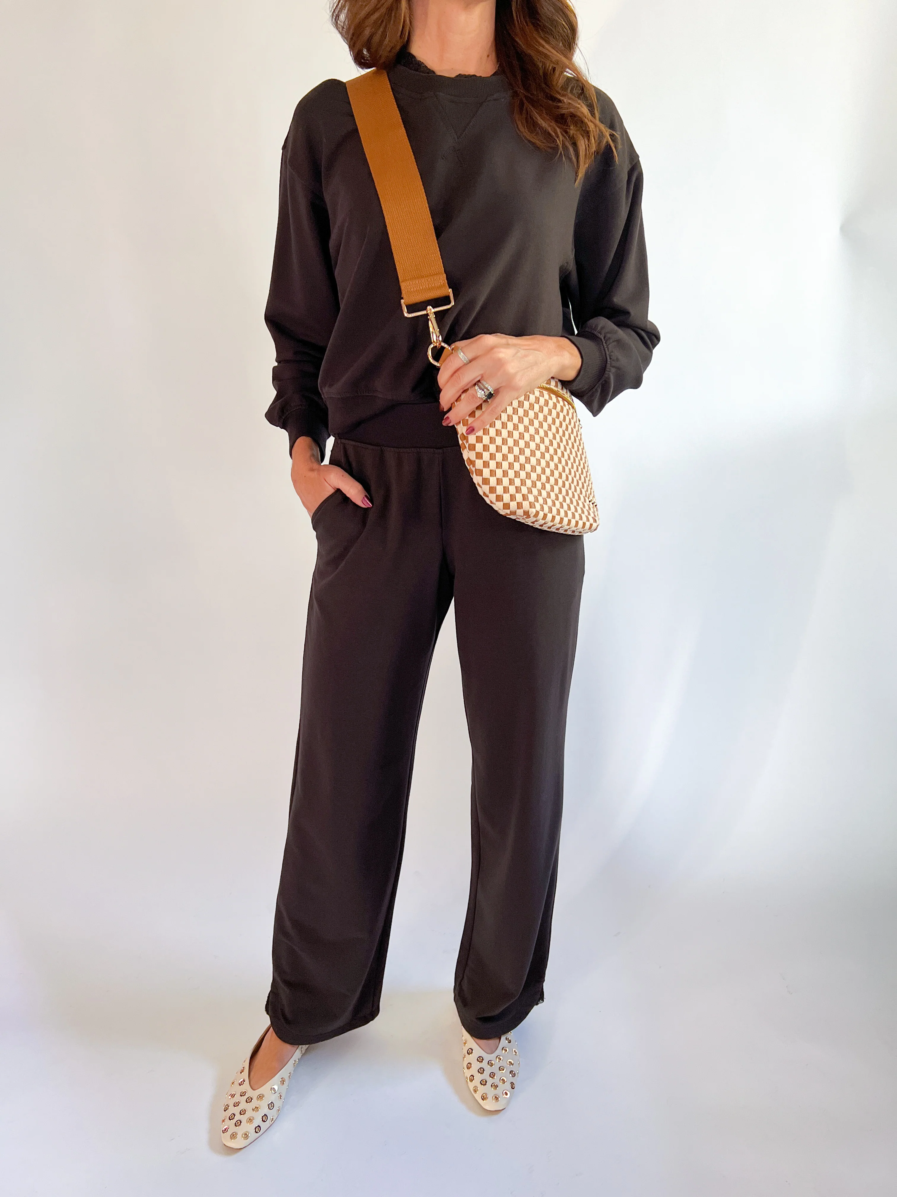 Harlowe Crew Neck Pullover Top - Image 3