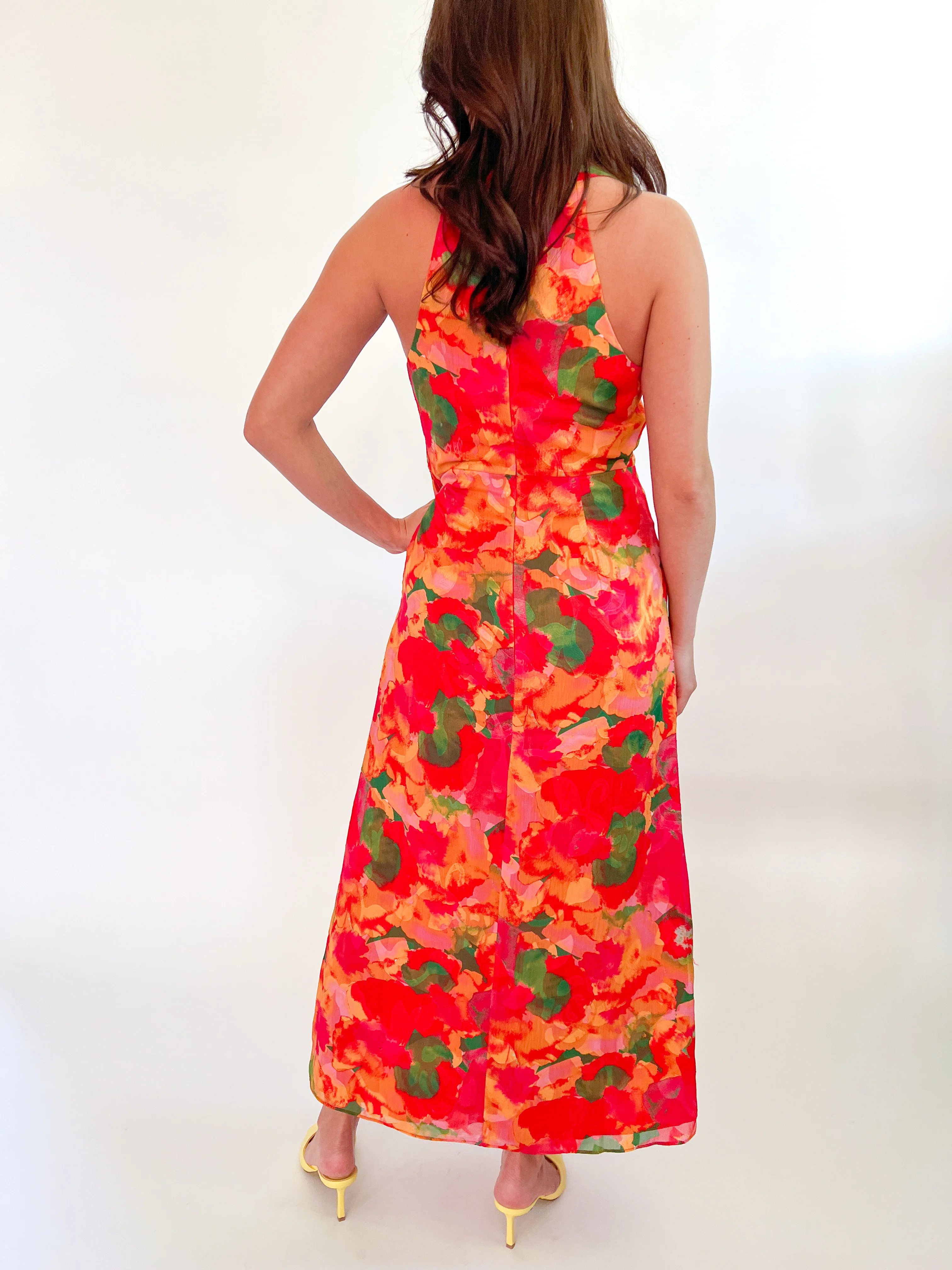 Hatrina Halter Midi Dress - Image 3