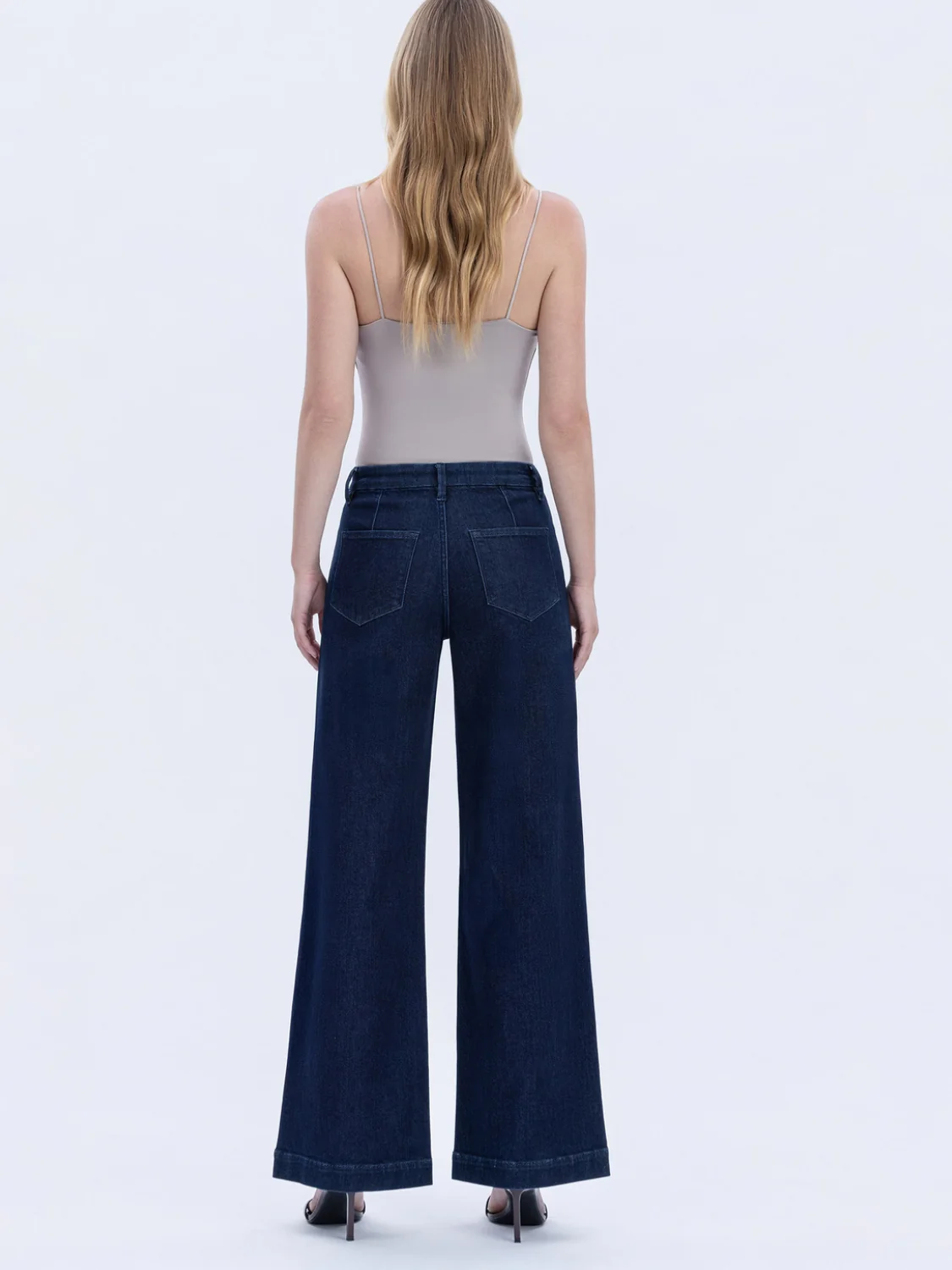 High Rise Wide Leg Trouser - Image 4