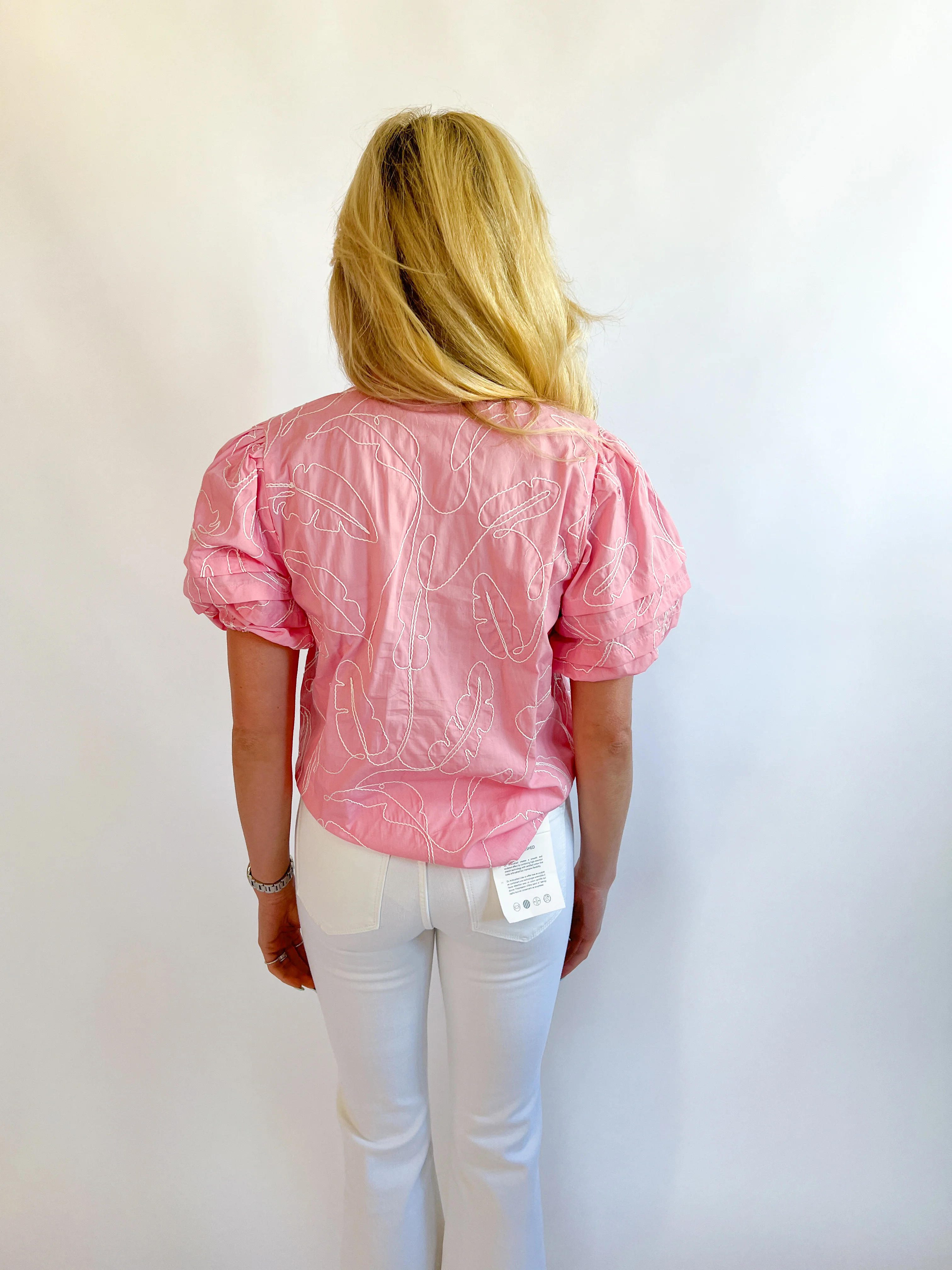 Mia Embroidered Top - Image 4