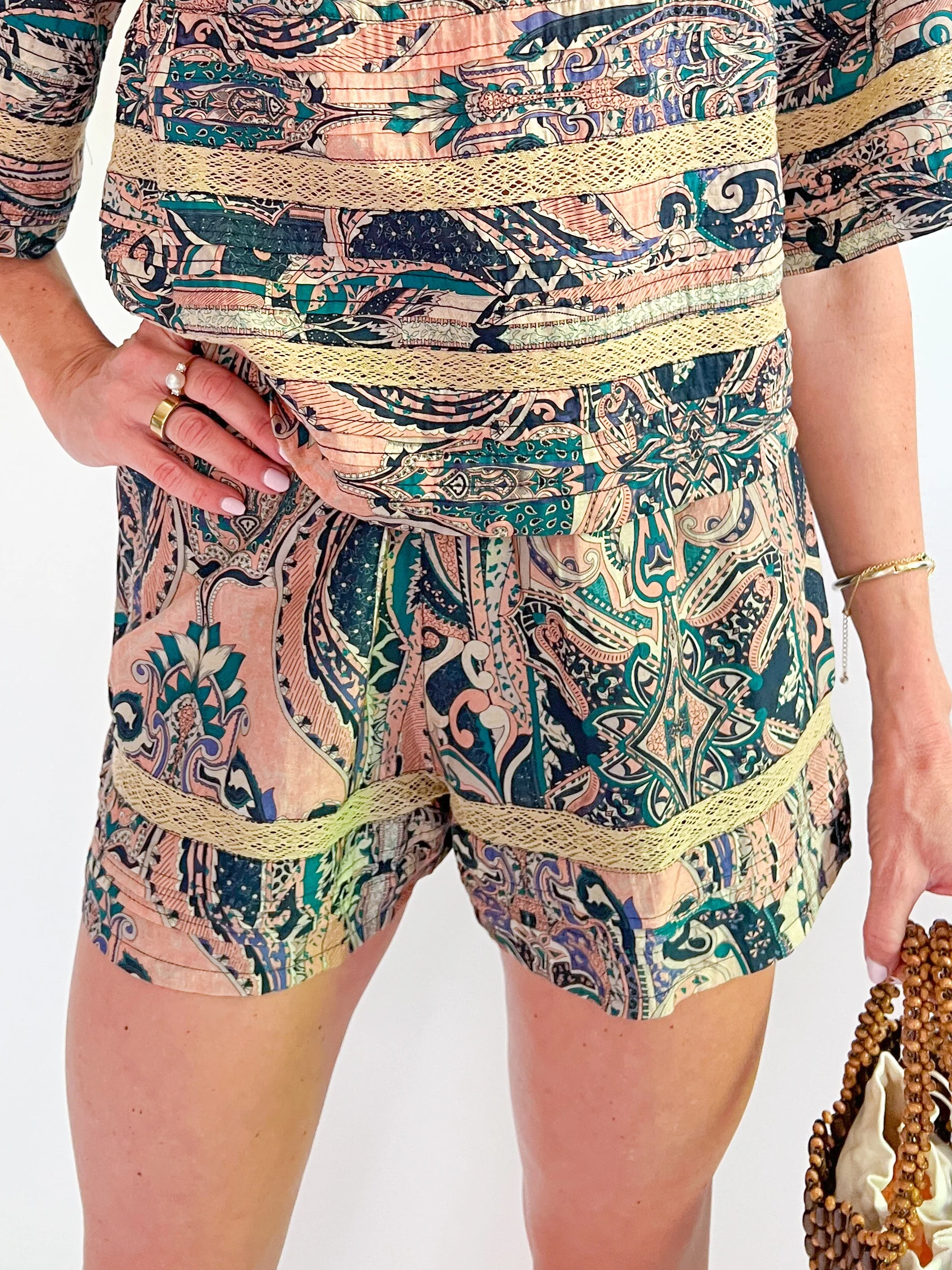 Mosaic Fuller Shorts