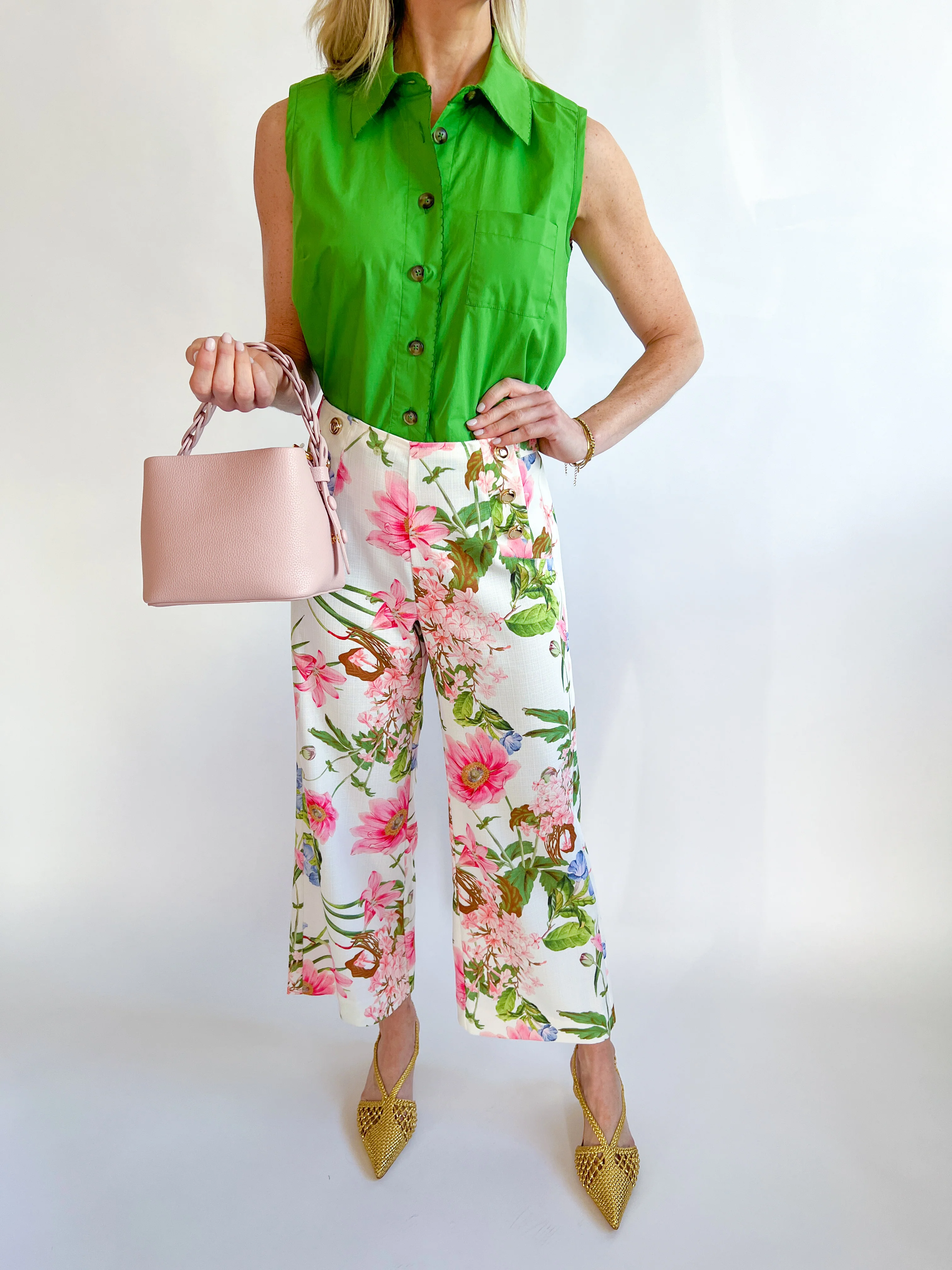 Green Paige Top - Image 6