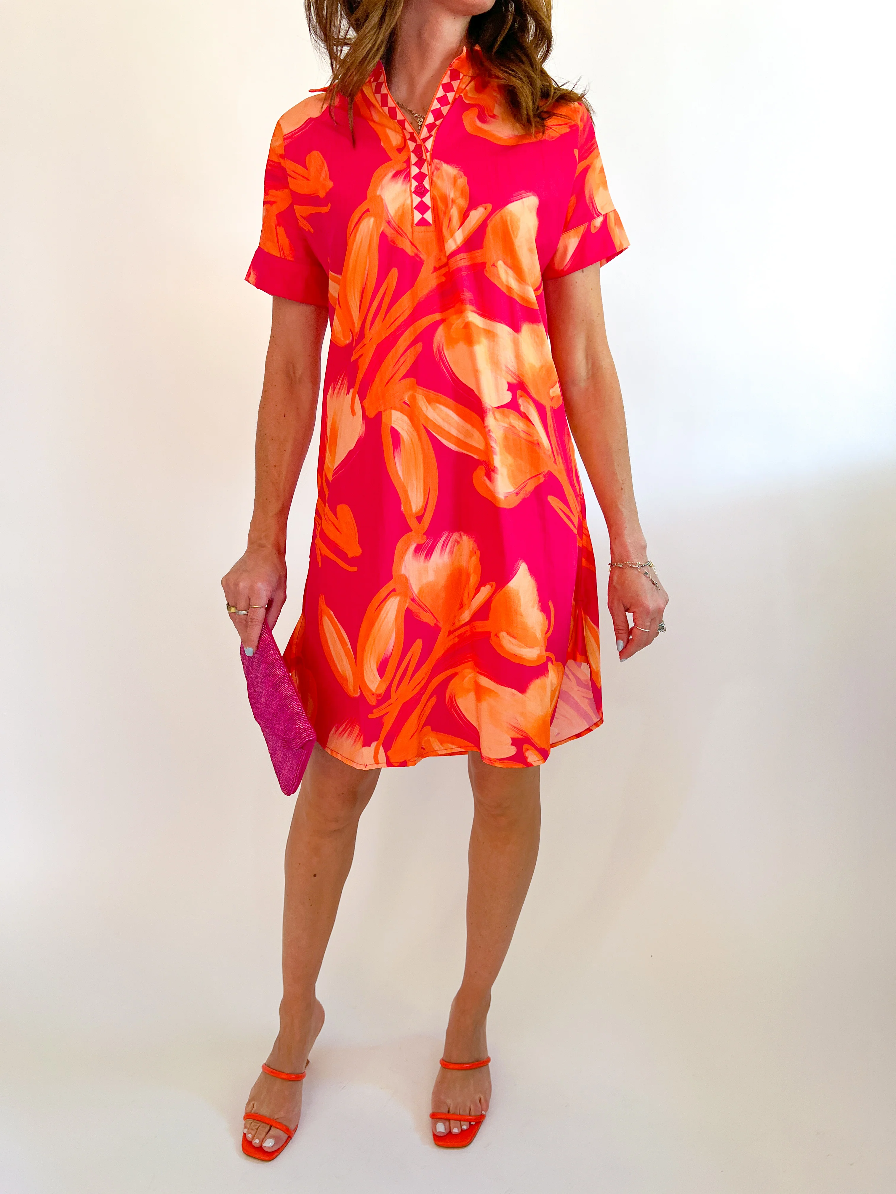 Petal Blaze Anna Dress - Image 2