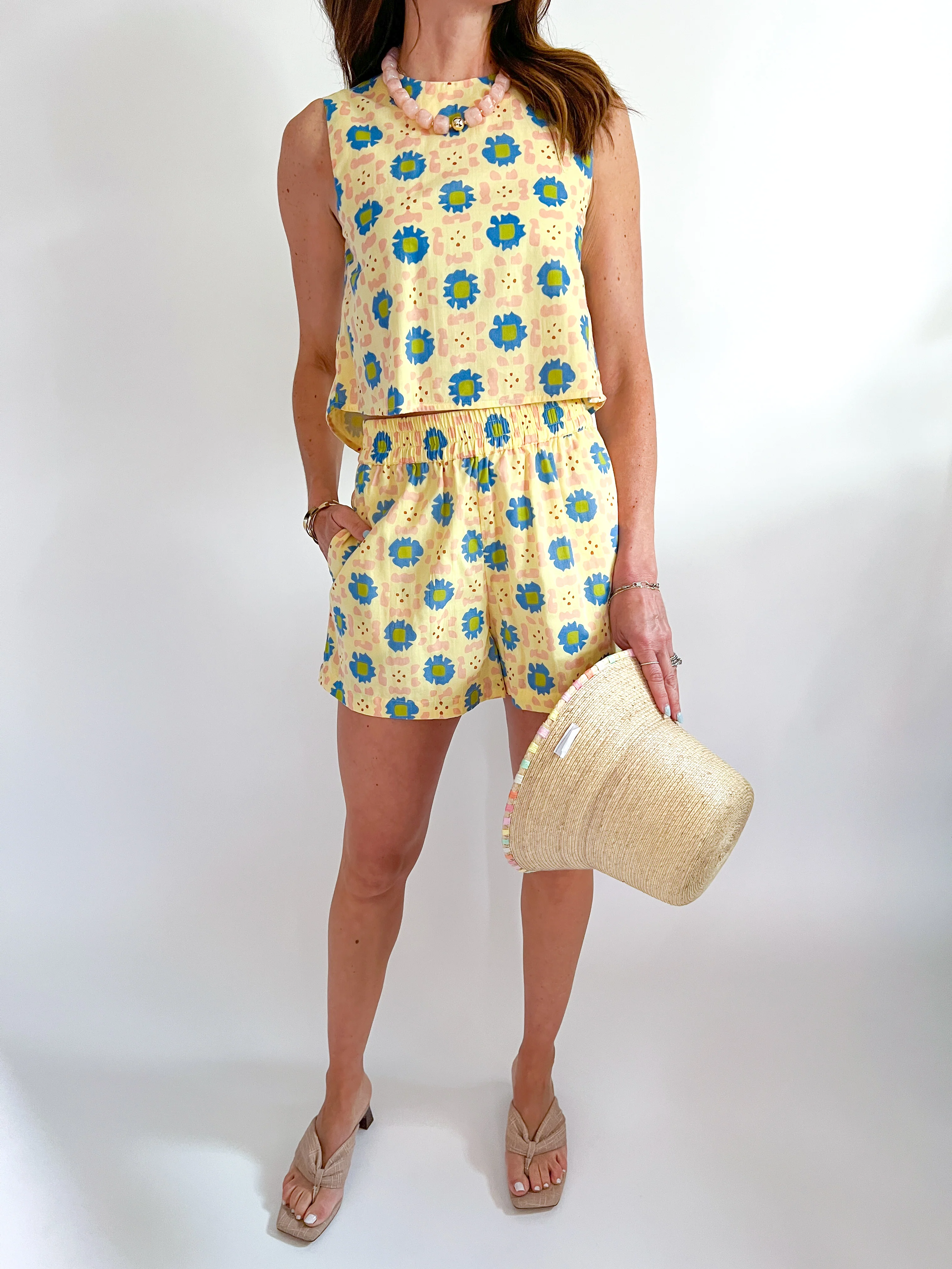 Porch Posy Crop Top - Image 3