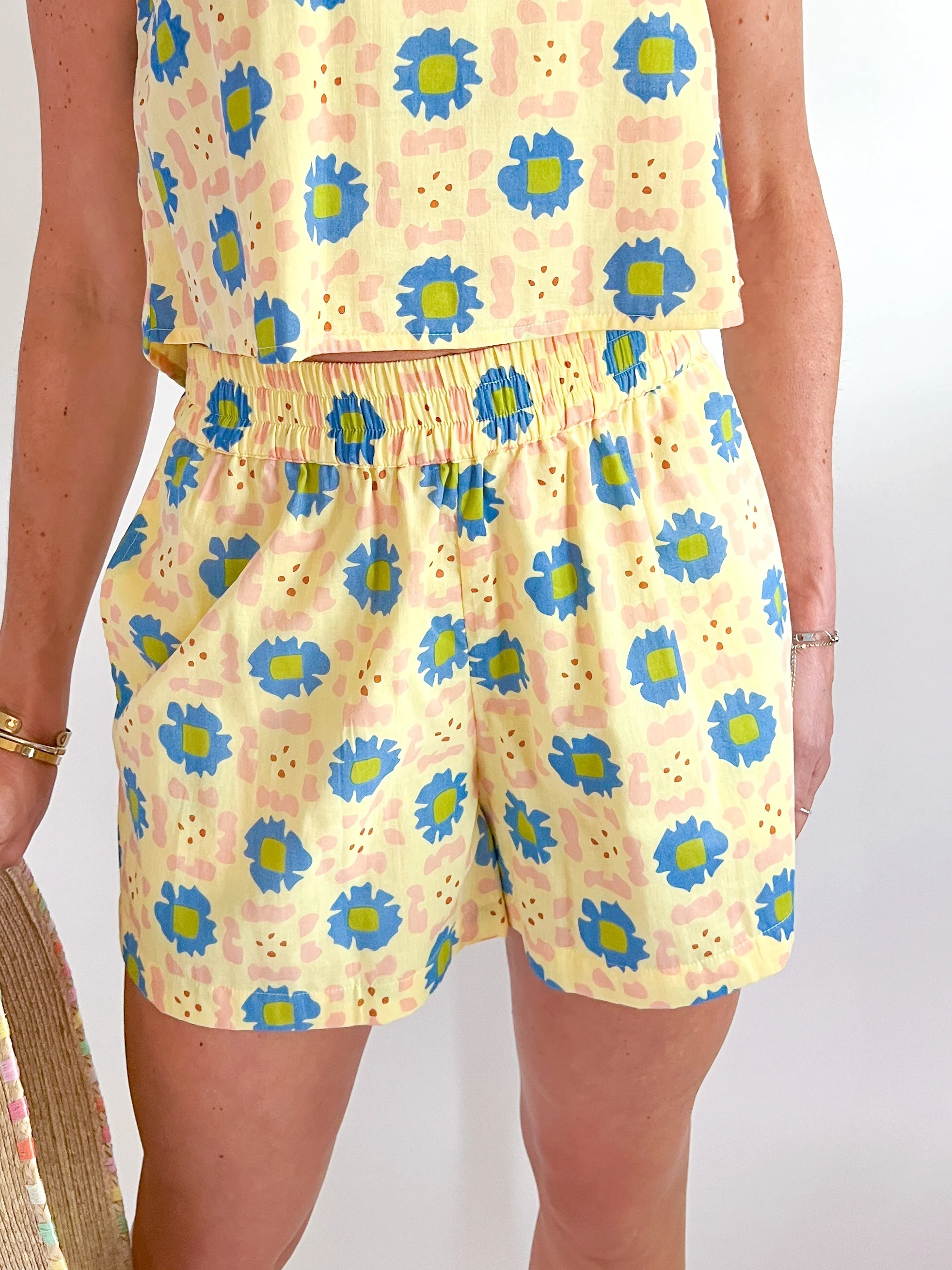 Porch Posy Pool Shorts