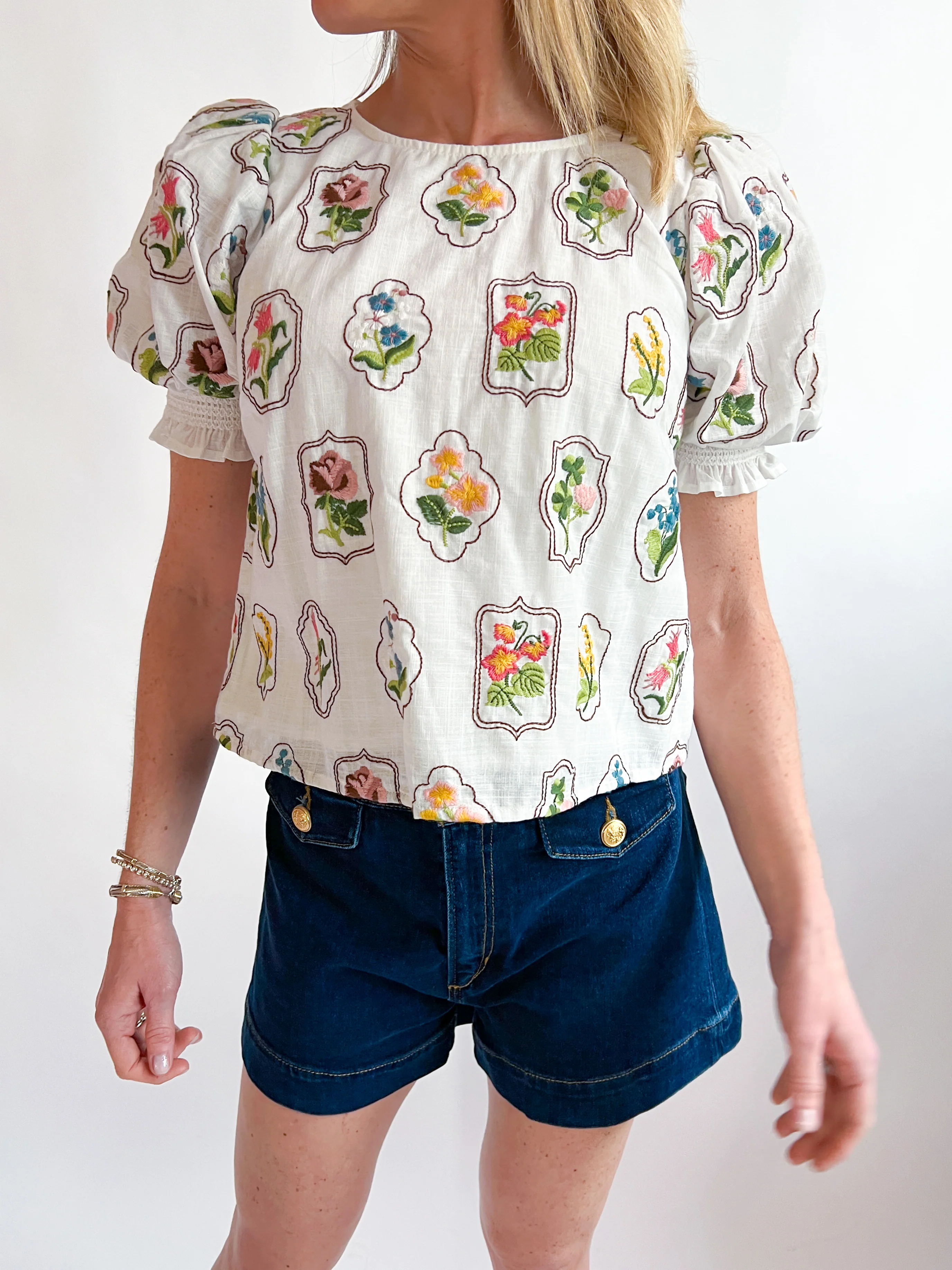 Hollie Off White Top - Image 2