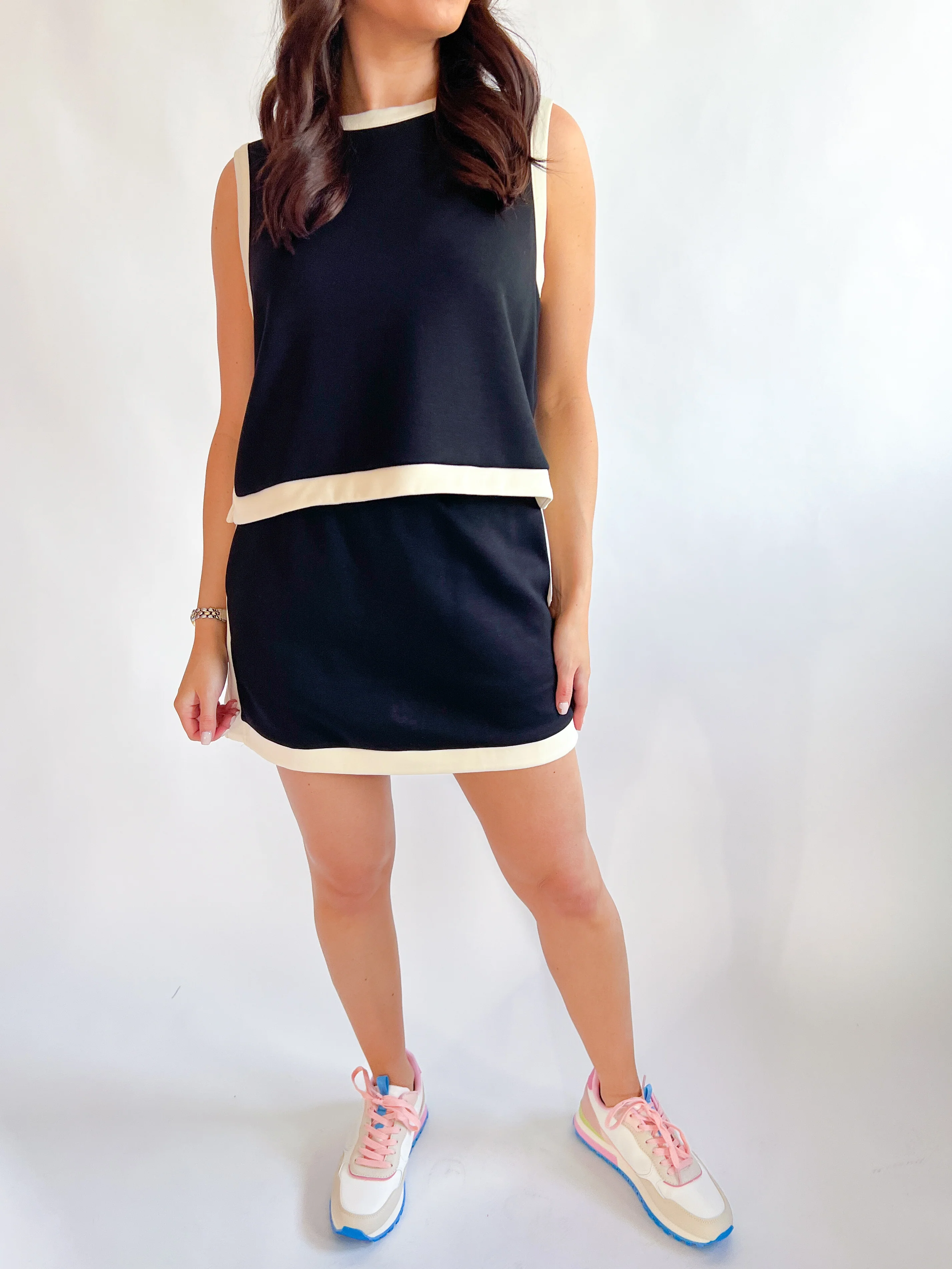 Sonya Knit Mini Skort - Image 6