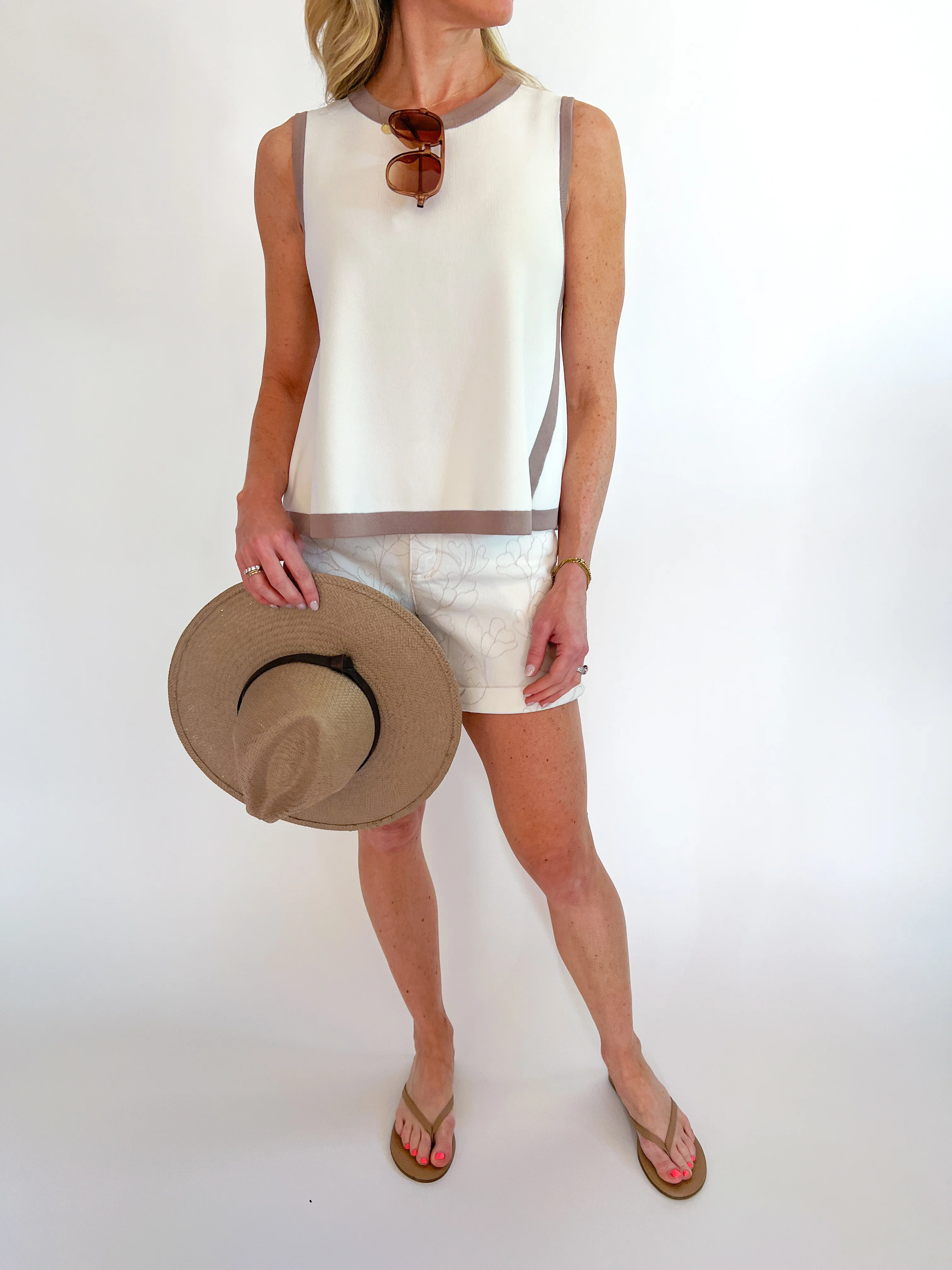 Solid Sleeveless Top - Image 5