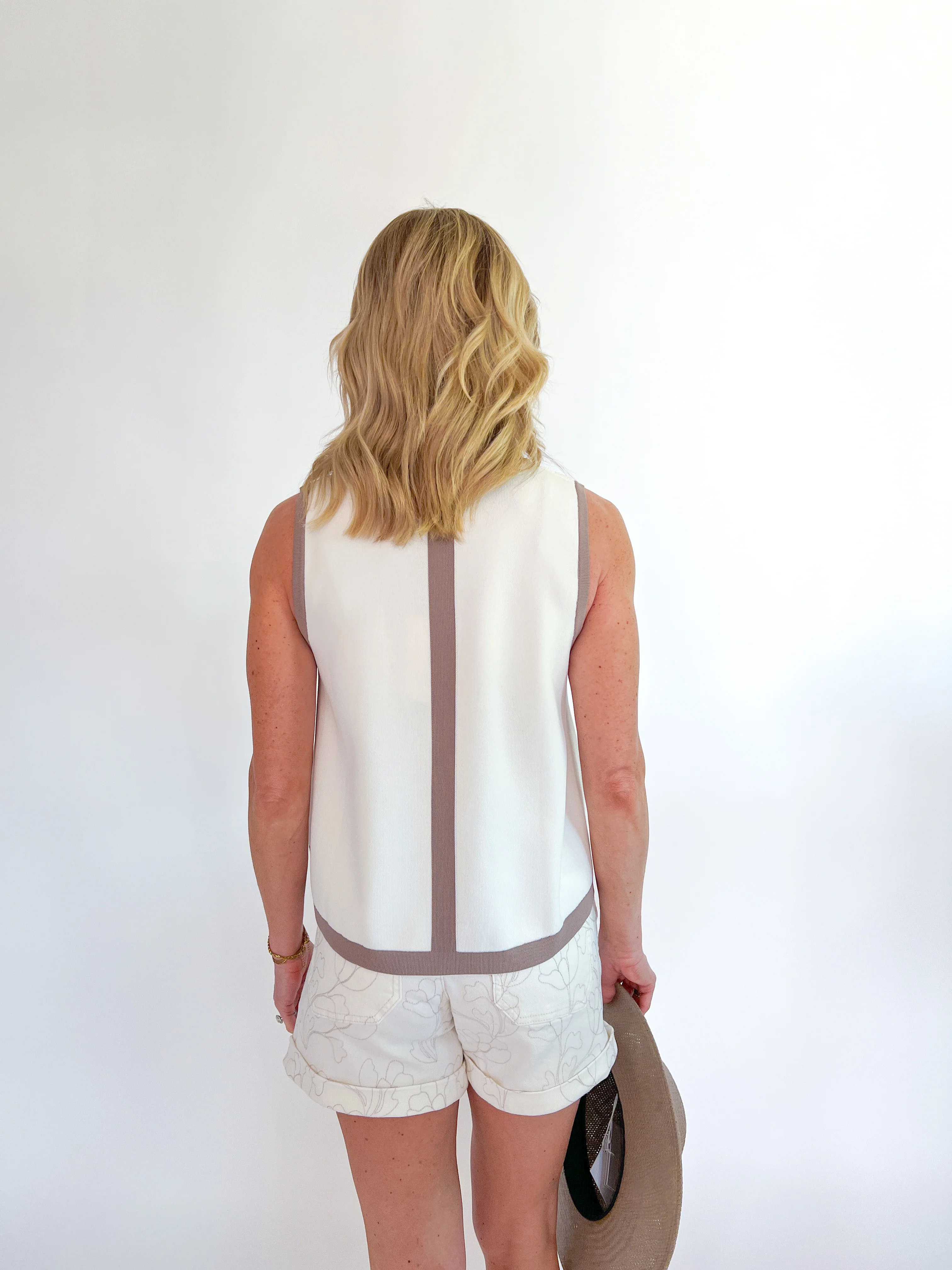 Solid Sleeveless Top - Image 6
