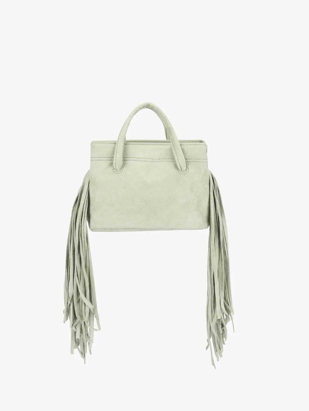 Mini Suede Fringe Bag