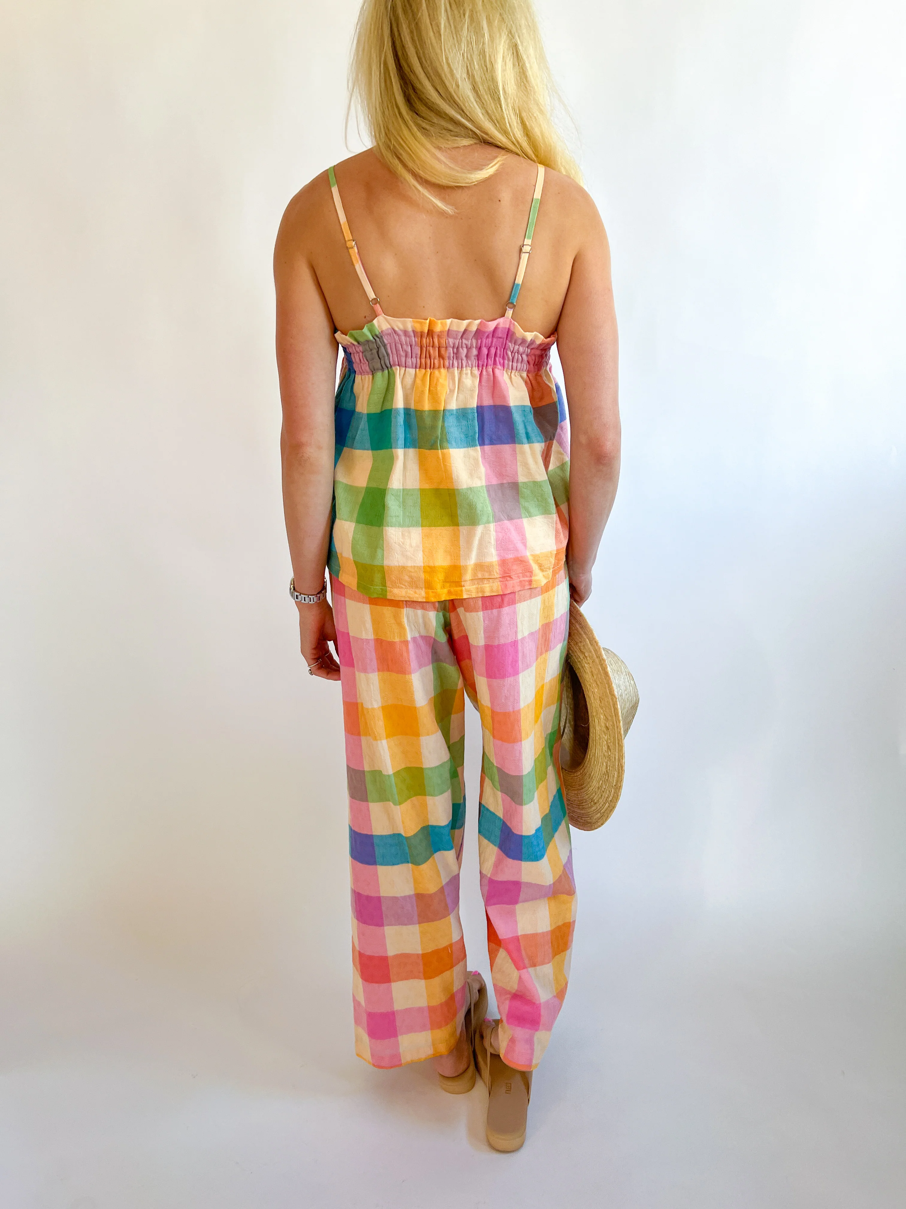 Rainbow Plaid Daphne Pant - Image 2