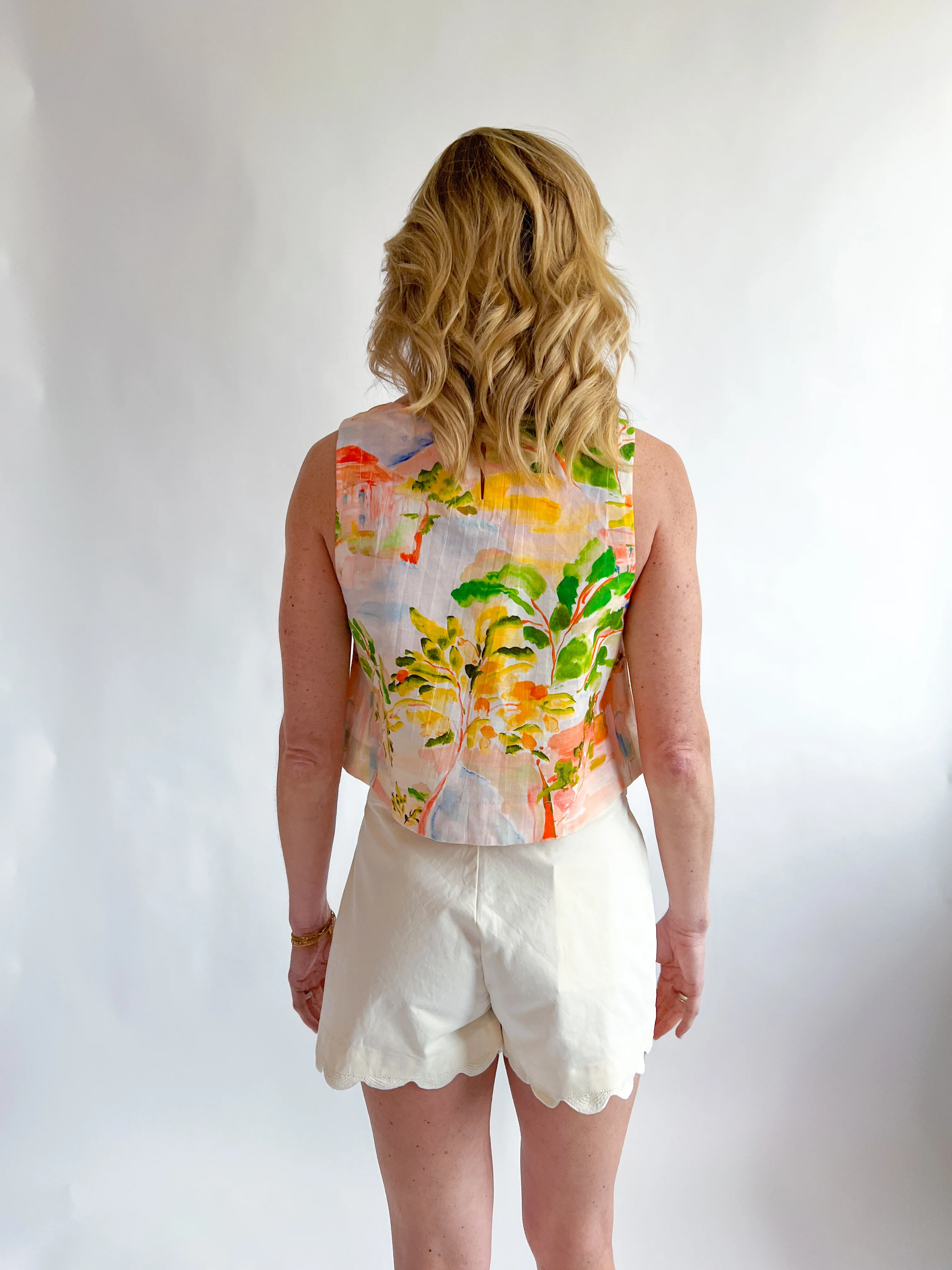 Solid Ivory Jojo Shorts - Image 2