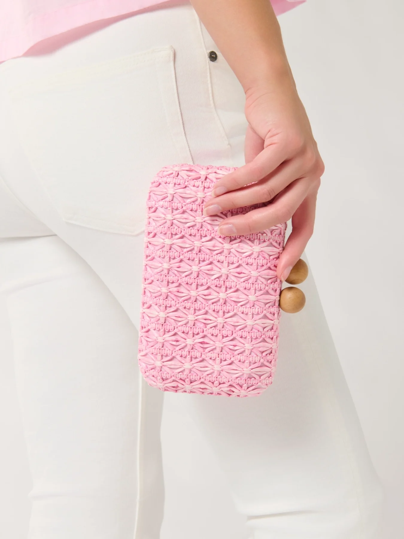 Sydney Pink Clutch - Image 2