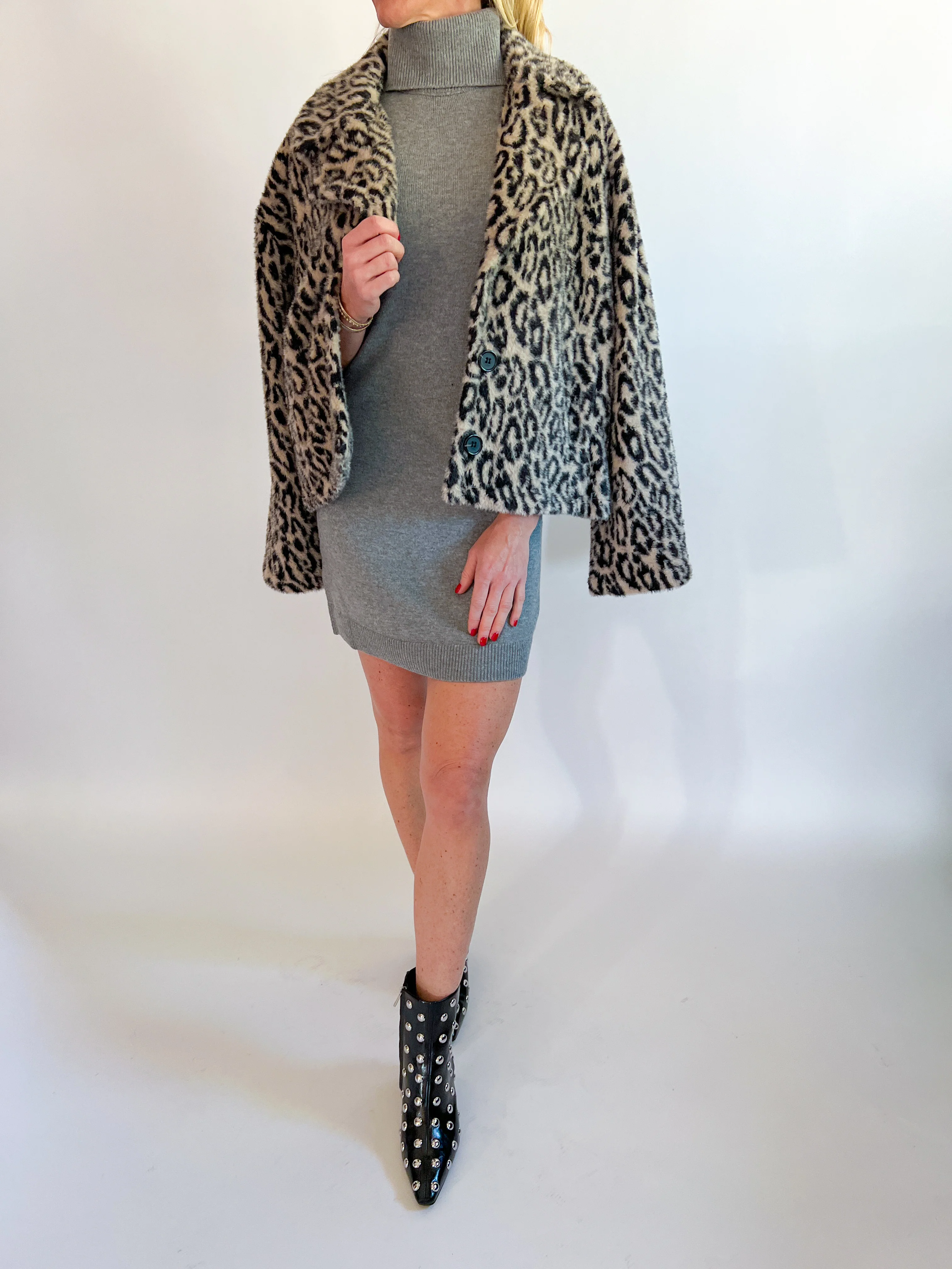Vhari Turtleneck Mini Dress - Image 3