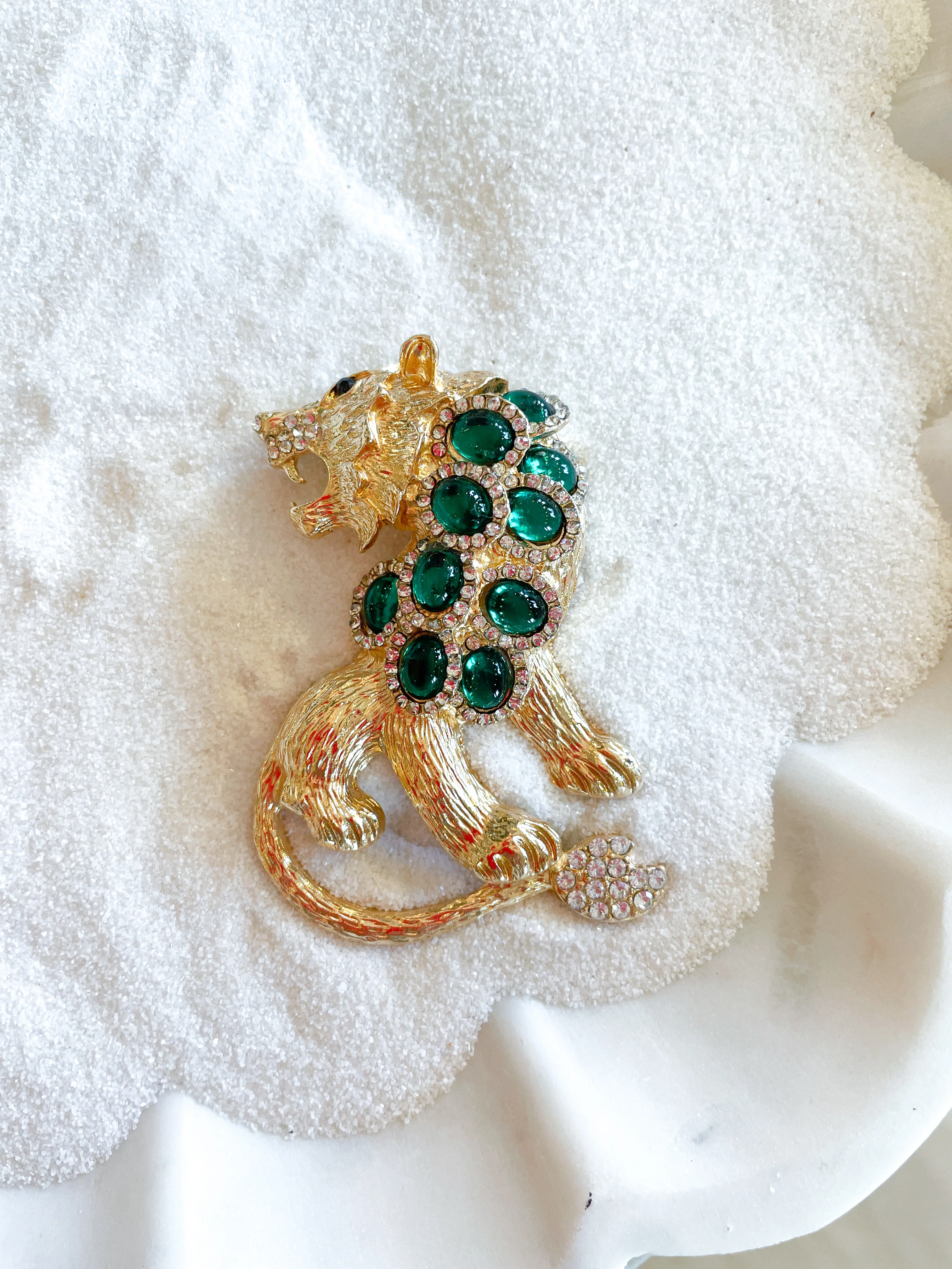 Vintage Animal Dazzling Brooch