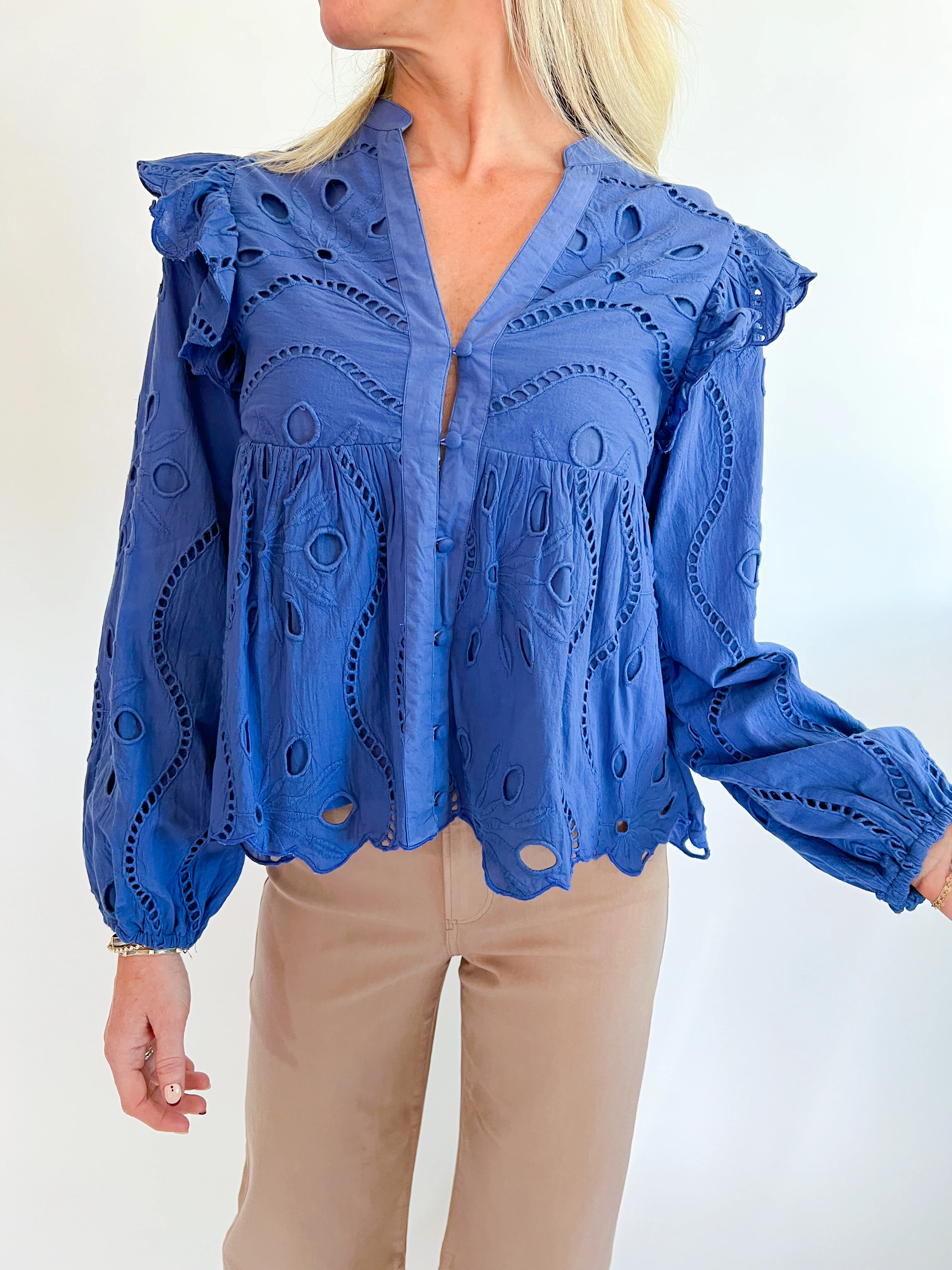Violet Blouse